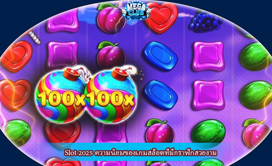 Slot 2025 ความนิยมของเกมสล็อตที่มีกราฟิกสวยงาม