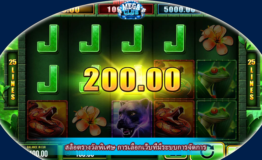 สล็อตรางวัลพิเศษ การเลือกเว็บที่มีระบบการจัดการ