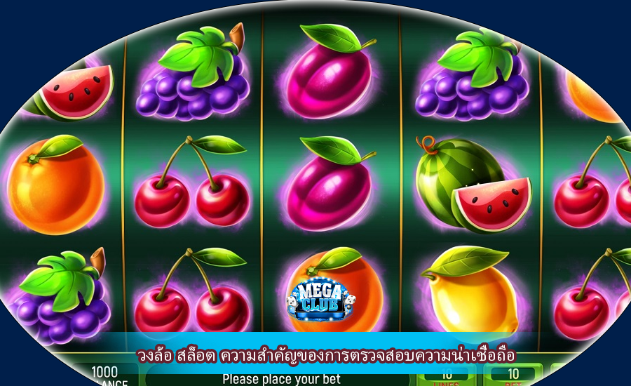 วงล้อ สล็อต ความสำคัญของการตรวจสอบความน่าเชื่อถือ