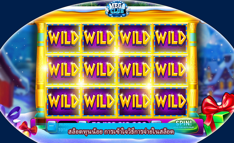 สล็อตทุนน้อย การเข้าใจวิธีการจ่ายในสล็อต