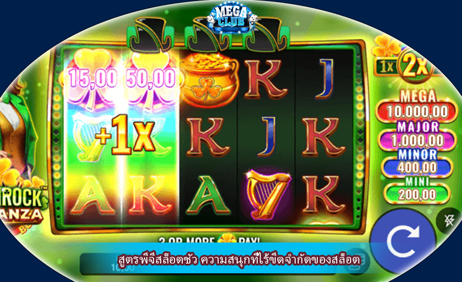สูตรพีจีสล็อตชัว ความสนุกที่ไร้ขีดจำกัดของสล็อต