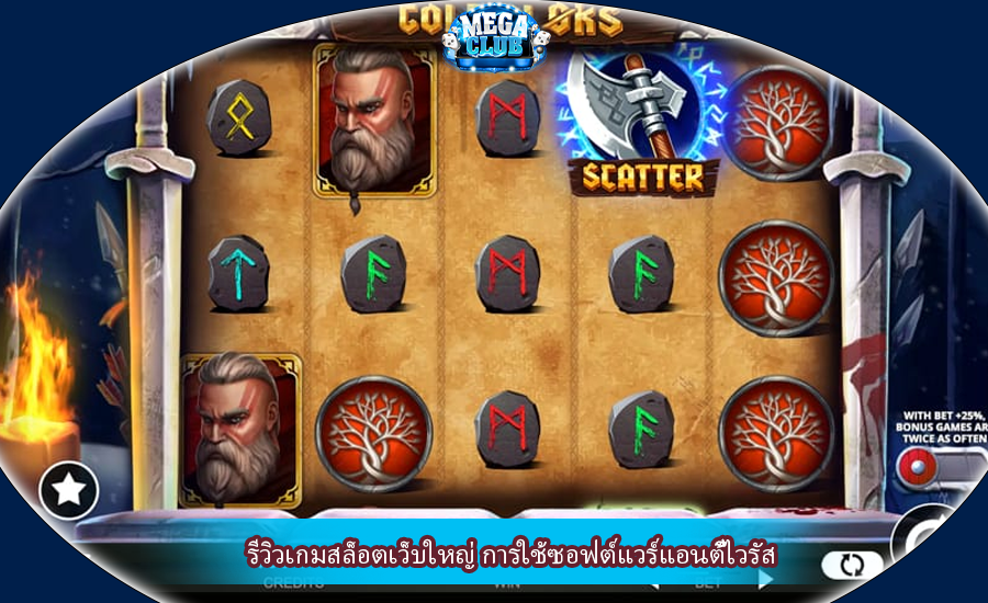 รีวิวเกมสล็อตเว็บใหญ่ การใช้ซอฟต์แวร์แอนตี้ไวรัส