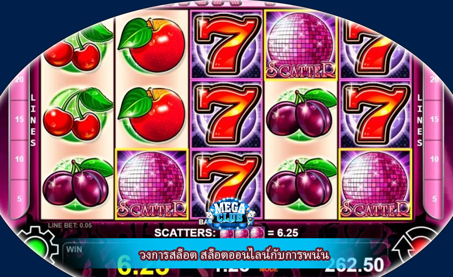 วงการสล็อต สล็อตออนไลน์กับการพนัน
