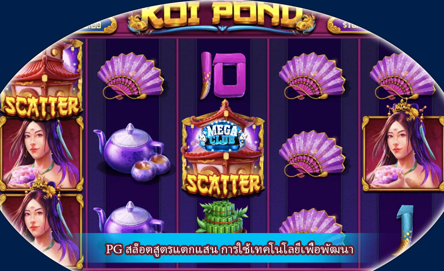 PG สล็อตสูตรแตกแสน การใช้เทคโนโลยีเพื่อพัฒนา